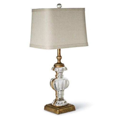 Parisian Glass Table Lamp